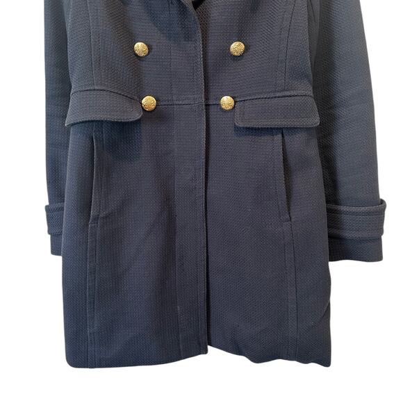 Banana Republic Rare Elena Gilbert Navy Double Breasted Lady Classic Peacoat XS - Picture 8 of 16